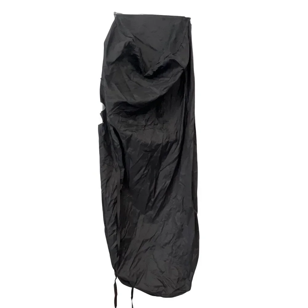 Under Armour Zip Up Garment Bag Black Drawstring Travel Sportswear Organizer